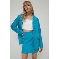 WAREHOUSE Real Suede Single Breasted Blazer