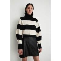 Real Leather Clean Pelmet Skirt