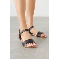Womens Wide Fit Faye Flat Sandals