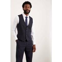 Burton Mens Essential Tailored Waistcoat (XL) (Navy)
