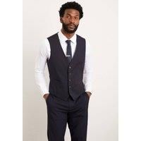 Burton Navy Waistcoat Mens Smart Suits
