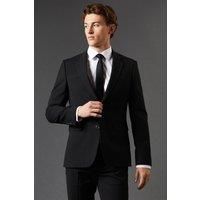 Burton Mens Suit Black 3 Piece Regular Fit Party Cocktail Spring Summer