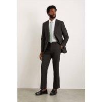 BURTON Tailored Fit Charcoal Essential Suit Trousers BBB03943-115-276