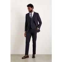 Burton Mens Suit Trousers Slim Fit Navy Essential Smart Business Wedding