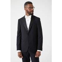 Burton Mens Black Suit 2 Piece 3 Piece Regular Fit Business Formal