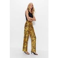 Premium Jacquard Zebra Print Trousers