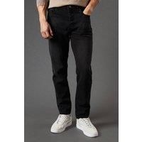 Mens Black Wash Slim Fit Jeans - 36S