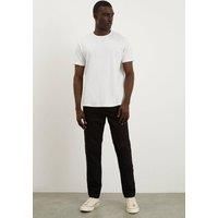 Burton Mens Skinny Jeans Black Relaxed Fit Cotton Denim Machine Washable