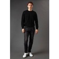 Burton Mens Skinny Jeans Black Cotton Blend Comfortable All Seasons