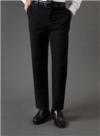 Burton Mens Suit Trousers Black Essential Slim Fit Formal Wear