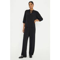 Dorothy Perkins Wide Leg Trouser - Black