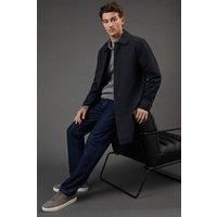 Burton Mens Rain Coat Navy Jacket Regular Fit Spring Autumn Winter