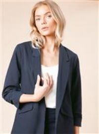 DOROTHY PERKINS Ruched Sleeve Co-ord Blazer 10