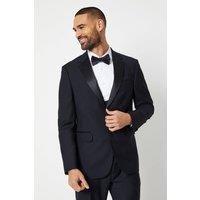 Burton Mens Black Suit Regular Fit Business Formal Wedding Spring Summer