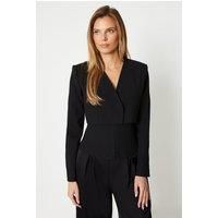 Premium Tailored Corset Peplum Blazer
