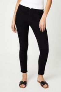 Dorothy Perkins Black Skinny Jeans Womens Daywear Jeans