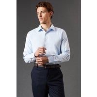 Burton Mens Button-Up Shirt Blush Collared Formal All Seasons Regular Fit