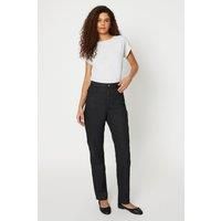 Womens Tall Coated Straight Jean