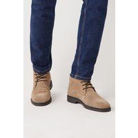 Mens Richie Suede Lace Up Casual Chukka Boots