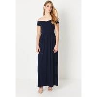 Debut London by Coast Bardot Pleated Jersey Bridesmaids Dress