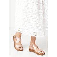 Good For The Sole Rose Gold Sandals Womens Day To Night Sandals