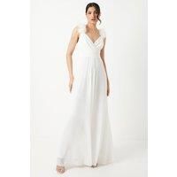COAST Corsage Detail Chiffon A Line Wedding Dress
