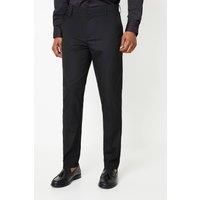 Mens Black Slim Fit Smart Trousers - 38R