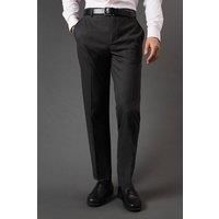 Mens Charcoal Slim Fit Smart Trousers - 32S