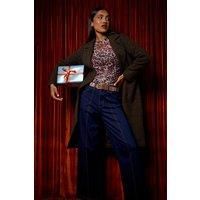 Dorothy Perkins Womens Coat Khaki Textured Woven Pockets Button Closure