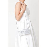 DOROTHY PERKINS Beauty Twist Front Satin Clutch Bag