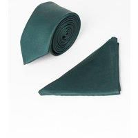 Emerald Tie And Pocket Square