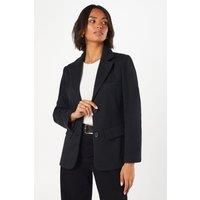 Herringbone Oversized Blazer