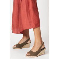 Womens Good For The Sole: Reese Espadrille Wedge Sandals