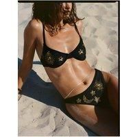 Nastygal Black Bikini Set Womens Beachwear Swimwear