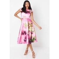 Multi Strap Dress In Floral