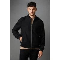 Burton Black Bomber Jacket Mens Casual Jackets & Coats