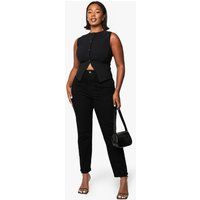 Womens Plus Butt Shaper High Rise Skinny Jeans