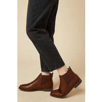 Womens Wide Fit Megs Chelsea Boots