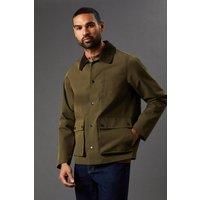 Burton Khaki Cord Jacket Mens Casual Jackets & Coats