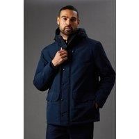 Burton Mens Jacket Navy Insulated Technical Weather Protection Versatile Design
