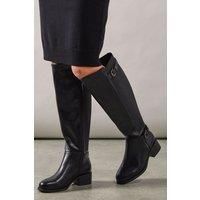 Good For The Sole Black Knee High Boots Womens Day To Night Boots