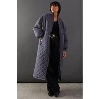 Warehouse Grey Coat Womens Casual Jackets & Coats