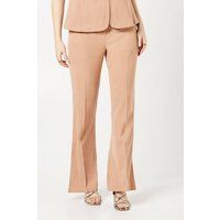 Womens Elastic Waist Kickflare Trouser