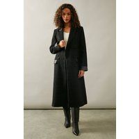 Wallis Black Coat Womens Smart Jackets & Coats