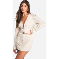 Womens Marl Micro Mini Skirt