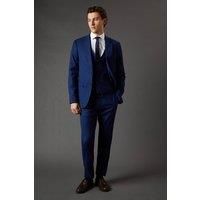 Burton Dark Blue Suit Trousers Mens Smart Suits