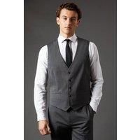 Mens Mid Grey Essential Waistcoat - Xl