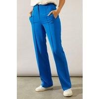 Premium Front Seam Detail Wide Leg