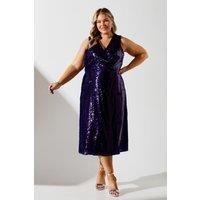 Coast Navy A-Line Dress Womens Occasion Dresses