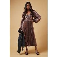 Oasis Pink Fit & Flare Dress Womens Occasion Dresses